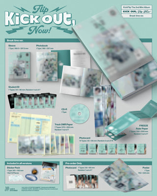 KickFlip 2nd Mini Album [Kick Out, Flip Now!]
