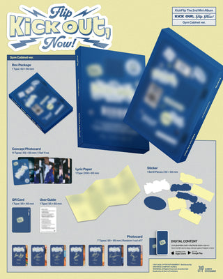 KickFlip 2nd Mini Album [Kick Out, Flip Now!] (Platform ver.)