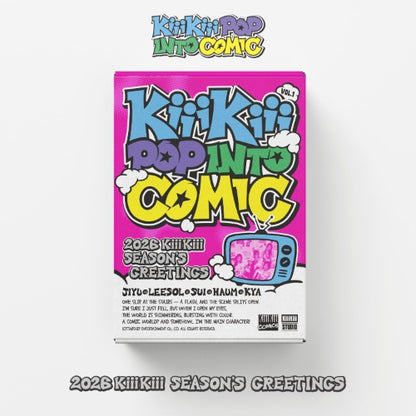 KiiiKiii 2026 SEASON'S GREETINGS [KiiiKiii POP INTO COMIC]