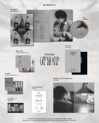 [PRE-ORDER] KIM SUNG KYU 6th Mini Album [OFF THE MAP]