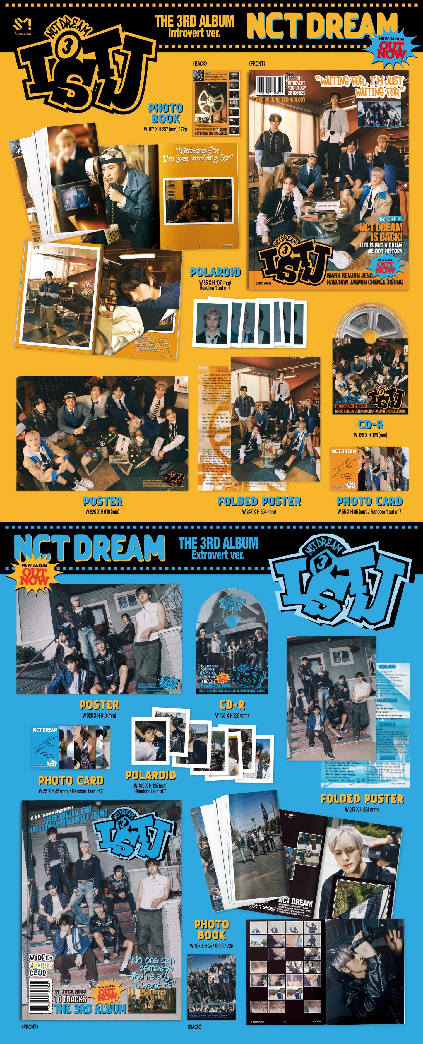 NCT DREAM - The 3rd Album [ISTJ] (Photobook Ver.)