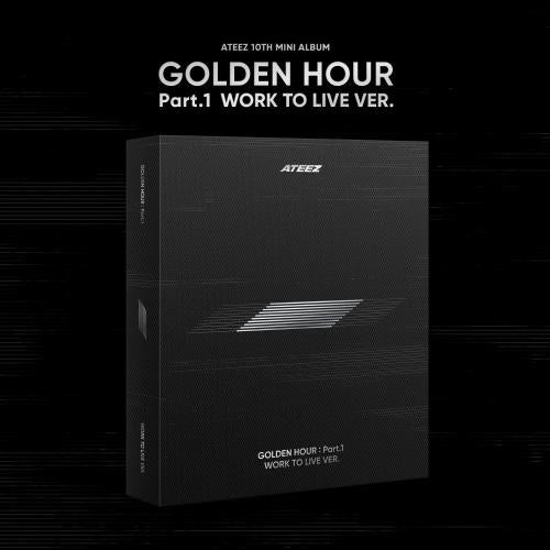 ATEEZ 10TH MINI ALBUM [GOLDEN HOUR : Part.1] (WORK TO LIVE Ver.)