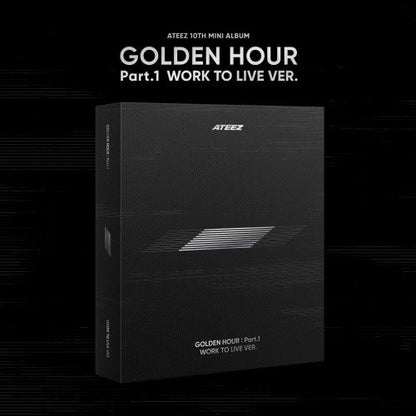 ATEEZ 10TH MINI ALBUM [GOLDEN HOUR : Part.1] (WORK TO LIVE Ver.)