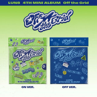[PRE-ORDER] LUN8 4th Mini Album [Off the Grid] (ON Ver. / OFF Ver.)