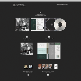 Mark Tuan (GOT7) 2nd Mini Album [Silhouette] (Jewel Case)
