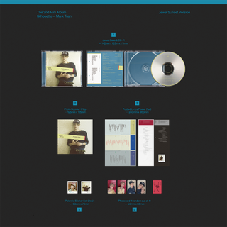 Mark Tuan (GOT7) 2nd Mini Album [Silhouette] (Jewel Case)