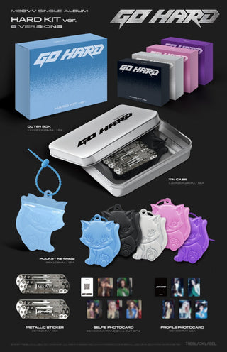 [PRE-ORDER] MEOVV Single Album [GO HARD] (HARD KIT ver.)