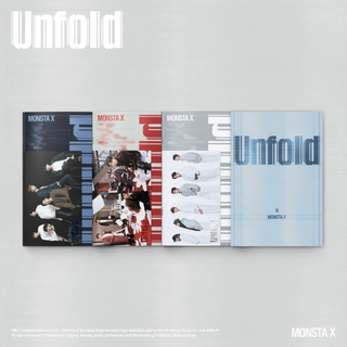 MONSTA X [Unfold] (Heartbreak Ver. / Thirst Ver. / Heal Ver. / Alive Ver.)
