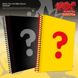 [PRE-ORDER] NEXZ 4th Mini Album [SAUCIN’] (BLACK ver. / YELLOW ver.)