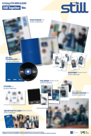 [PRE-ORDER] N.Flying 9th Mini Album [Still] (Photobook Ver.)