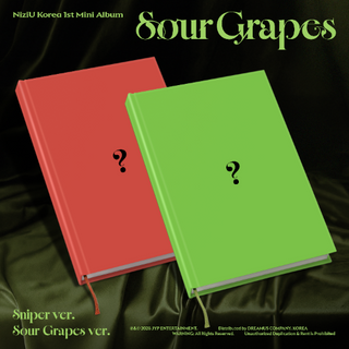 [PRE-ORDER] NiziU 1st Mini Ablum [Sour Grapes] (Sniper Ver. / Sour Grapes Ver.)