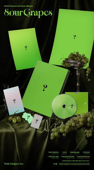 [PRE-ORDER] NiziU 1st Mini Ablum [Sour Grapes] (Sniper Ver. / Sour Grapes Ver.)