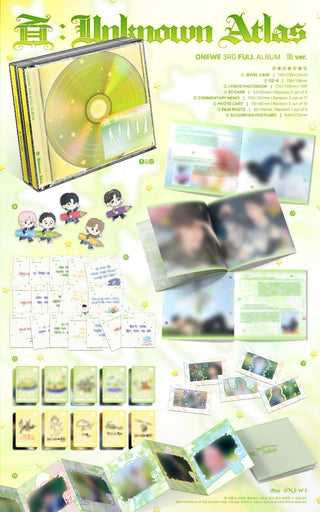 [PRE-ORDER] ONEWE 3rd Full Album [面 : Unknown Atlas] (面 Ver.)