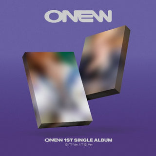 [PRE-ORDER] ONEW (SHINee) 1ST SINGLE ALBUM [착각] (IS IT? Ver. / IT IS. Ver.) (NEMO Ver.)