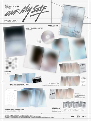[PRE-ORDER] ONF 2nd Full Album Part.2 [ONF:MY SELF] (PHOTOBOOK Ver.)