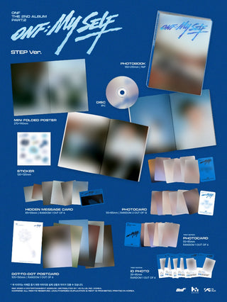 [PRE-ORDER] ONF 2nd Full Album Part.2 [ONF:MY SELF] (PHOTOBOOK Ver.)