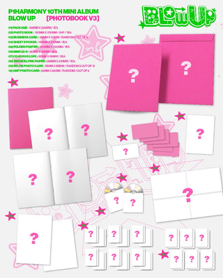 [PRE-ORDER] P1Harmony 10th Mini Album [BLOW UP] (Photobook Ver.)