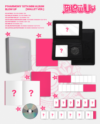 [PRE-ORDER] P1Harmony 10th Mini Album [BLOW UP] (Wallet Ver.)