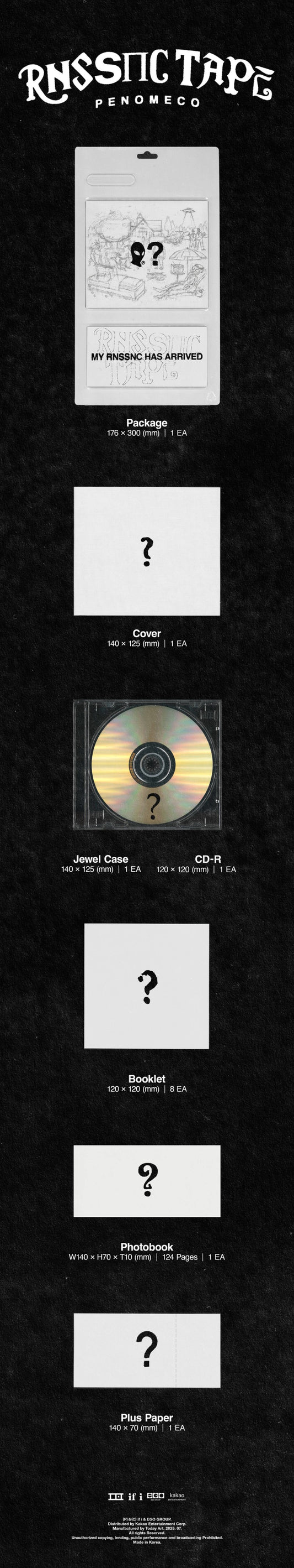 PENOMECO EP [RNSSNC TAPE] (Limited Edition)