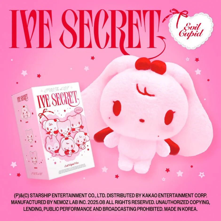 IVE 4th EP Album [IVE SECRET] EVIL CUPID ver. (PLATFORM Ver.) (Random)