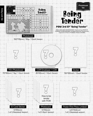 POW 3rd Mini Album [Being Tender]