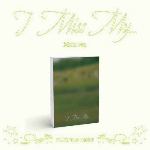 PURPLE KISS 2nd Single Album [I MISS MY...] (Main Ver.)