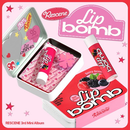 RESCENE 3rd Mini Album [lip bomb] (QR) (lip balm ver.)