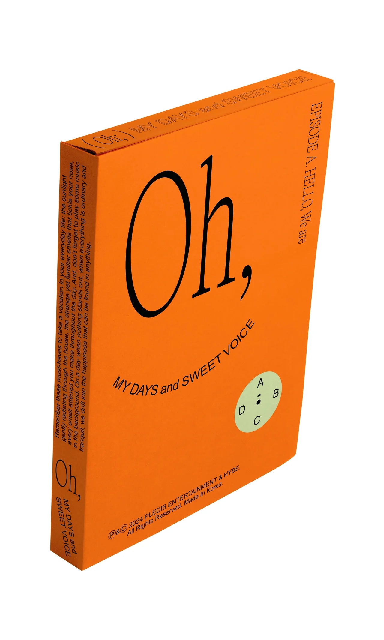 SEVENTEEN Episode: Oh, My Days and Sweet Voice A