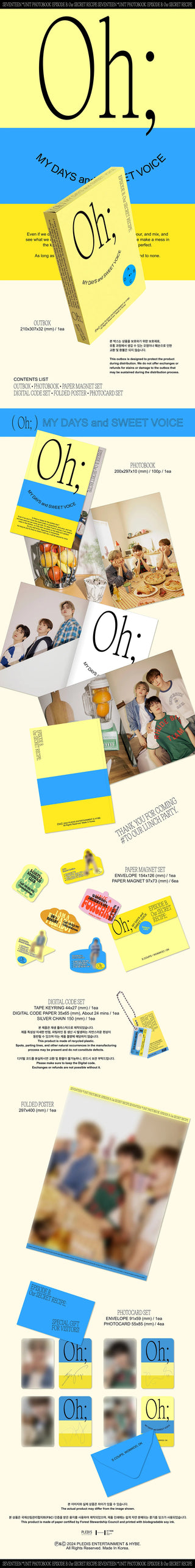 SEVENTEEN Episode: Oh, My Days and Sweet Voice B