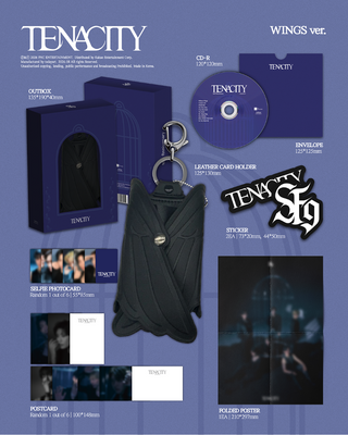 [PRE-ORDER] SF9 2nd Album [TENACITY] (WINGS Ver.)
