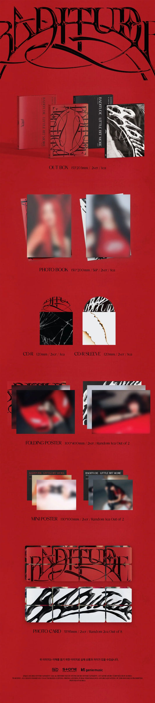 SOOJIN Mini Album [BADITUDE]