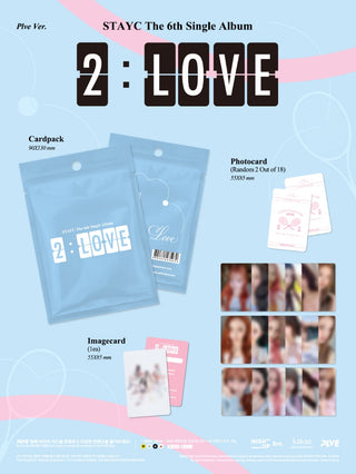 [PRE-ORDER] STAYC 6th Single [2:LOVE] (PLVE Ver.)