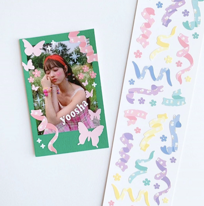 Flower Confetti Sticker Sheet