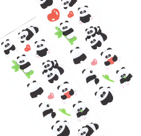 Panda Sticker Sheet