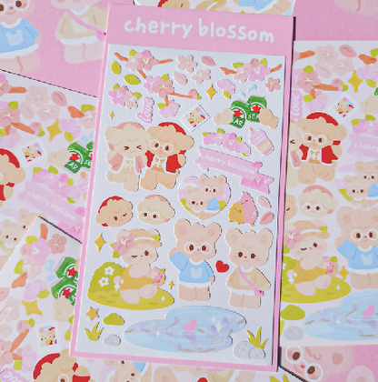 Cherry Blossom Sticker Sheet