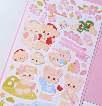 Cherry Blossom Sticker Sheet