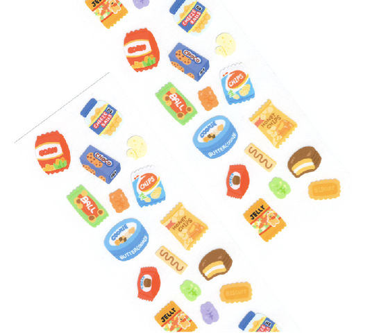 Snack Sticker Sheet