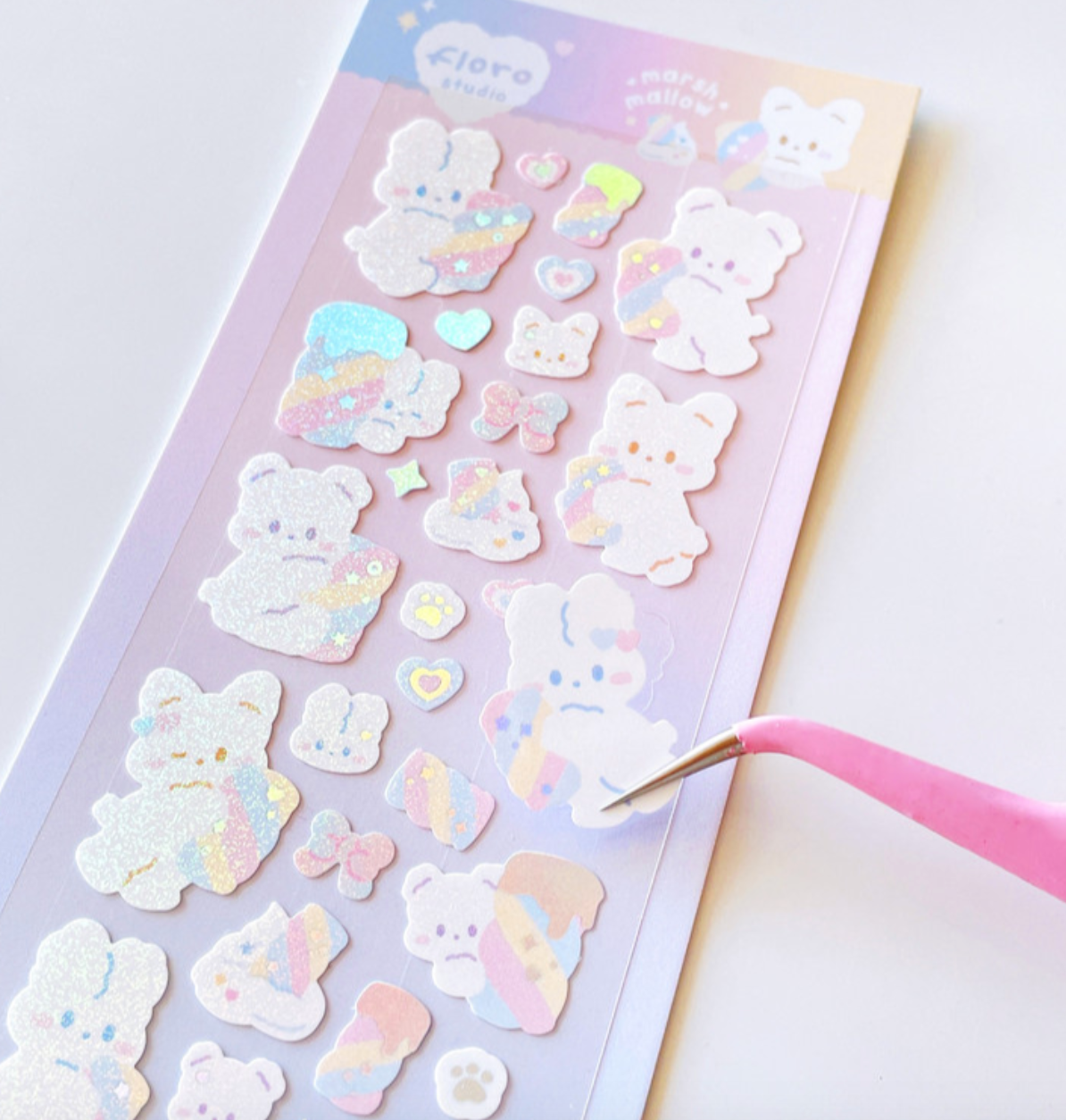 Floro Studio Bear Stickers