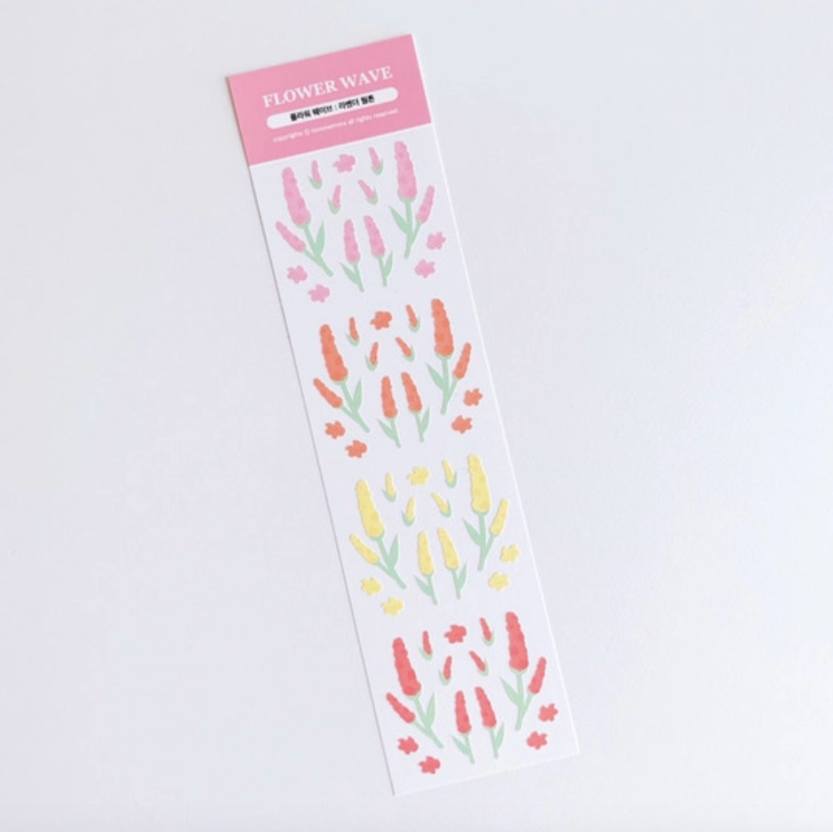 Flower Wave Sticker Sheets