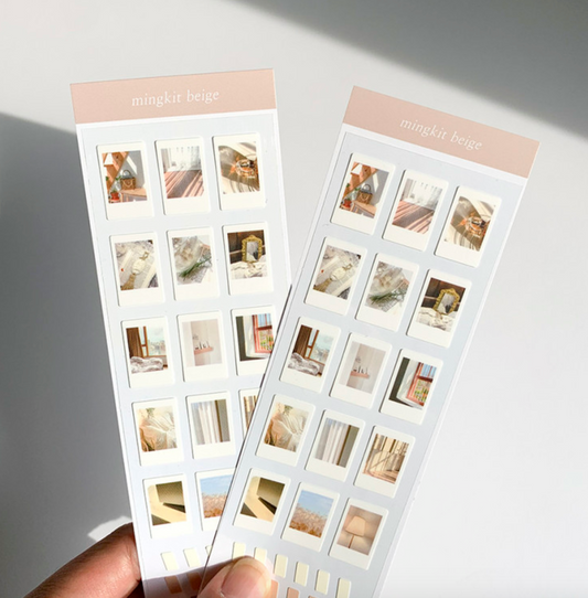 Polaroid Photo Sticker Sheet