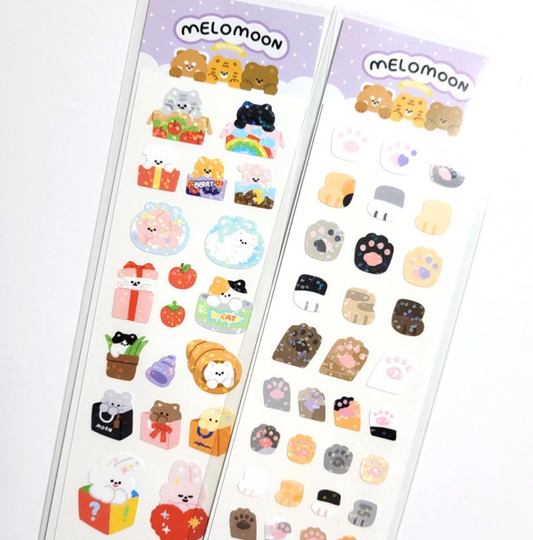 Animal in the Box Sticker Sheet