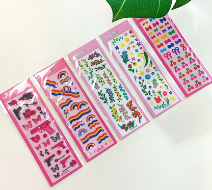 Glitter Sticker Sheets