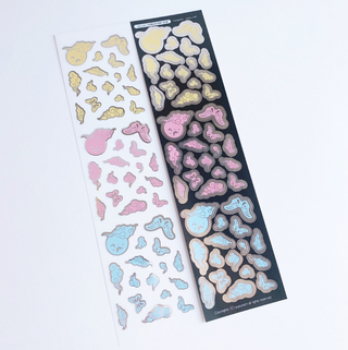 Traditional Silver Palette Sticker Sheet
