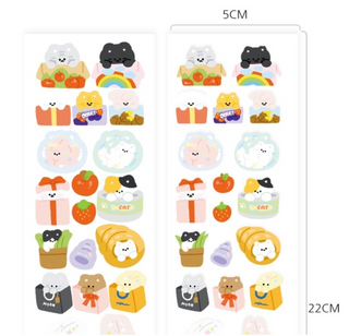 Animal in the Box Sticker Sheet