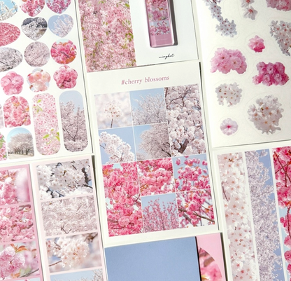 Cherry Blossom Diary Decoration Kit