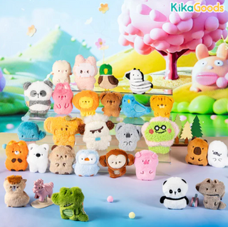 MoMo Family Animal Series Refrigerator Magnet Plush Blind Bag
