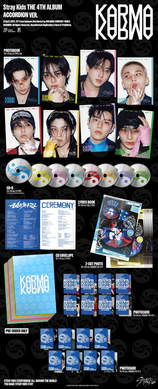 Stray Kids 4th Full Album [KARMA] (ACCORDION Ver.)