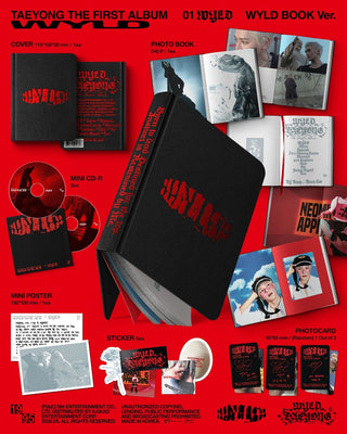 TAEYONG (NCT) 1st Full Album [WYLD] (WYLD BOOK Ver.)
