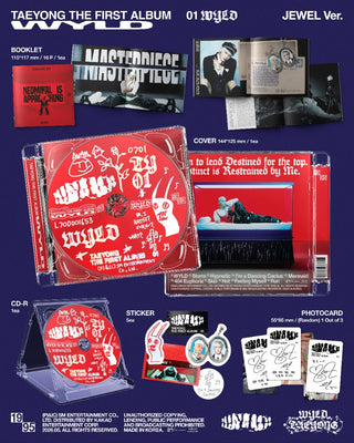 TAEYONG (NCT) 1st Full Album [WYLD] (Jewel Case Ver.)