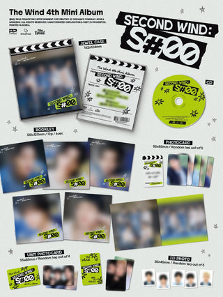 [PRE-ORDER] The Wind 4th Mini Album [Second wind : S#00] (Jewel Ver.)